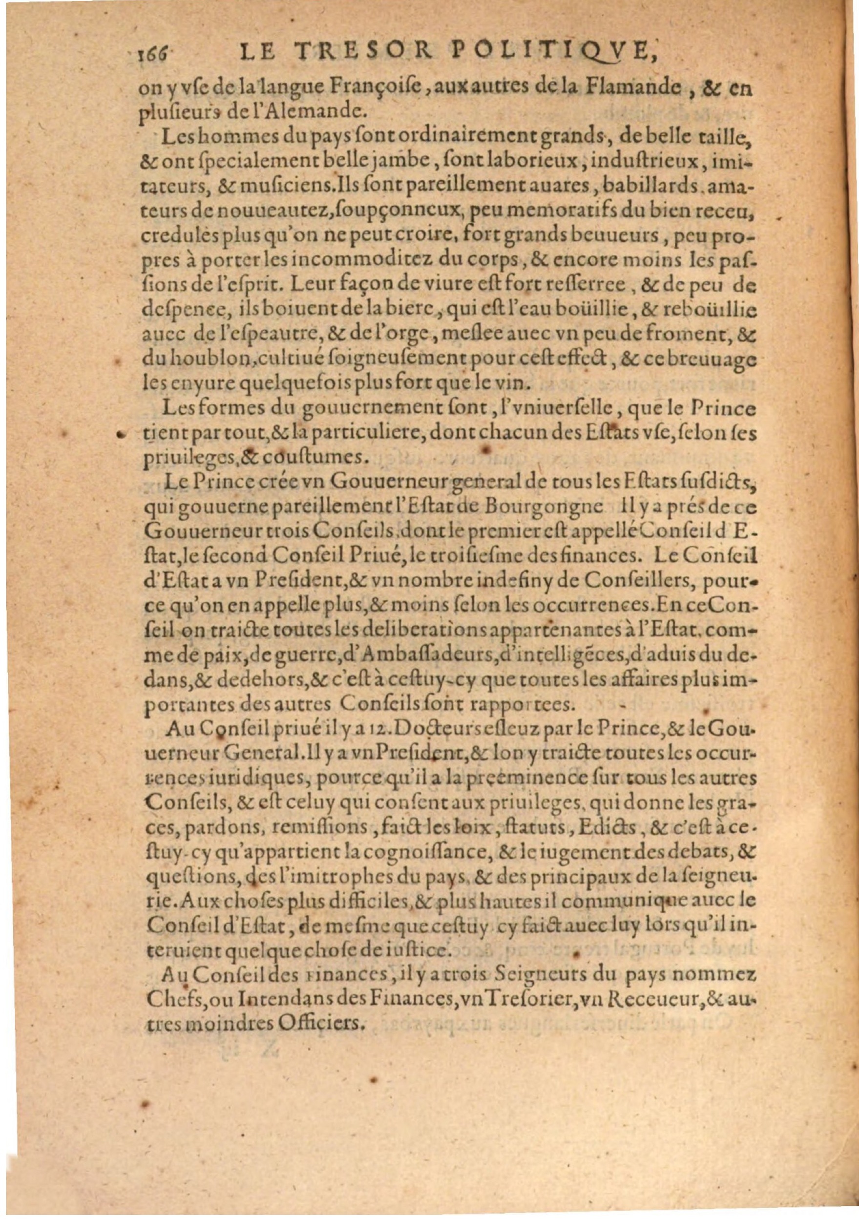 1608 - Nicolas Du Fossé - Trésor politique - BSB Munich