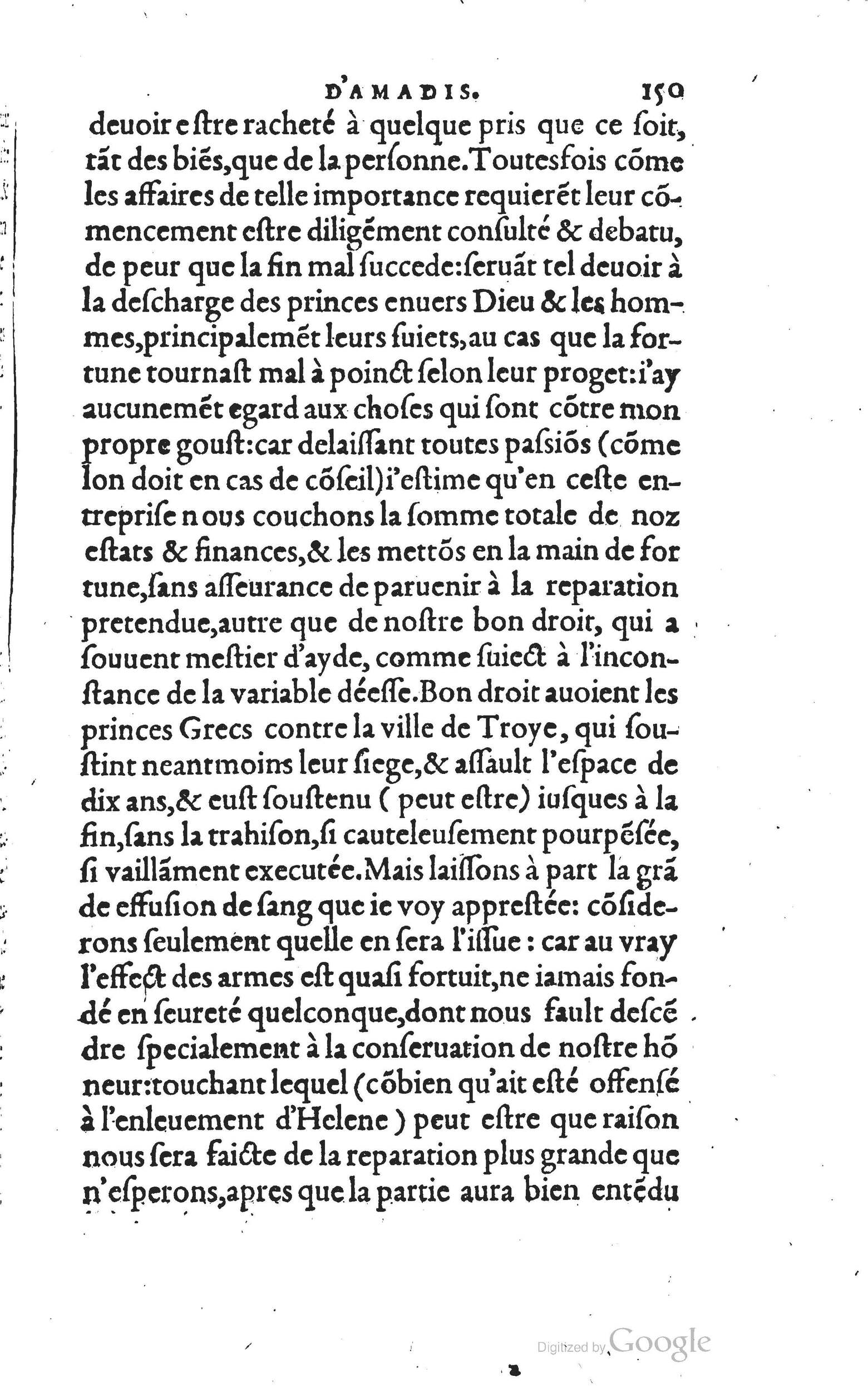 1560 - Vincent Sertenas et Gilles Robinot - Trésor des Amadis - British Library