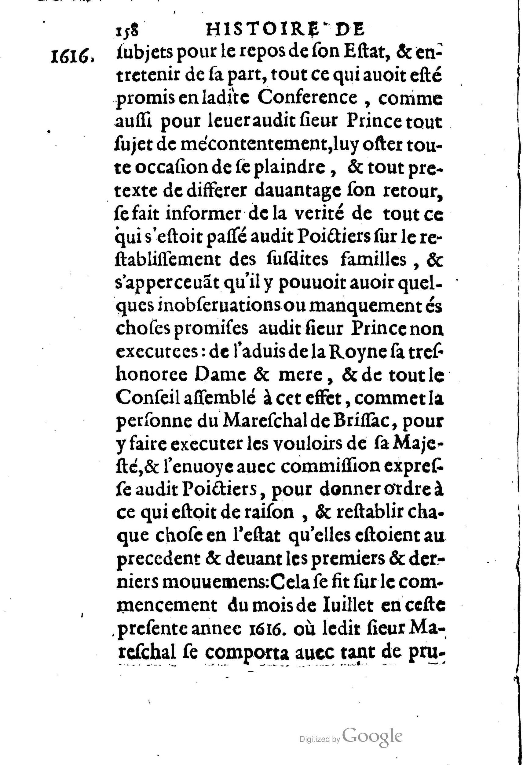 1623 - Joseph Bouillerot - Trésor de l’histoire générale de notre temps - BM Lyon