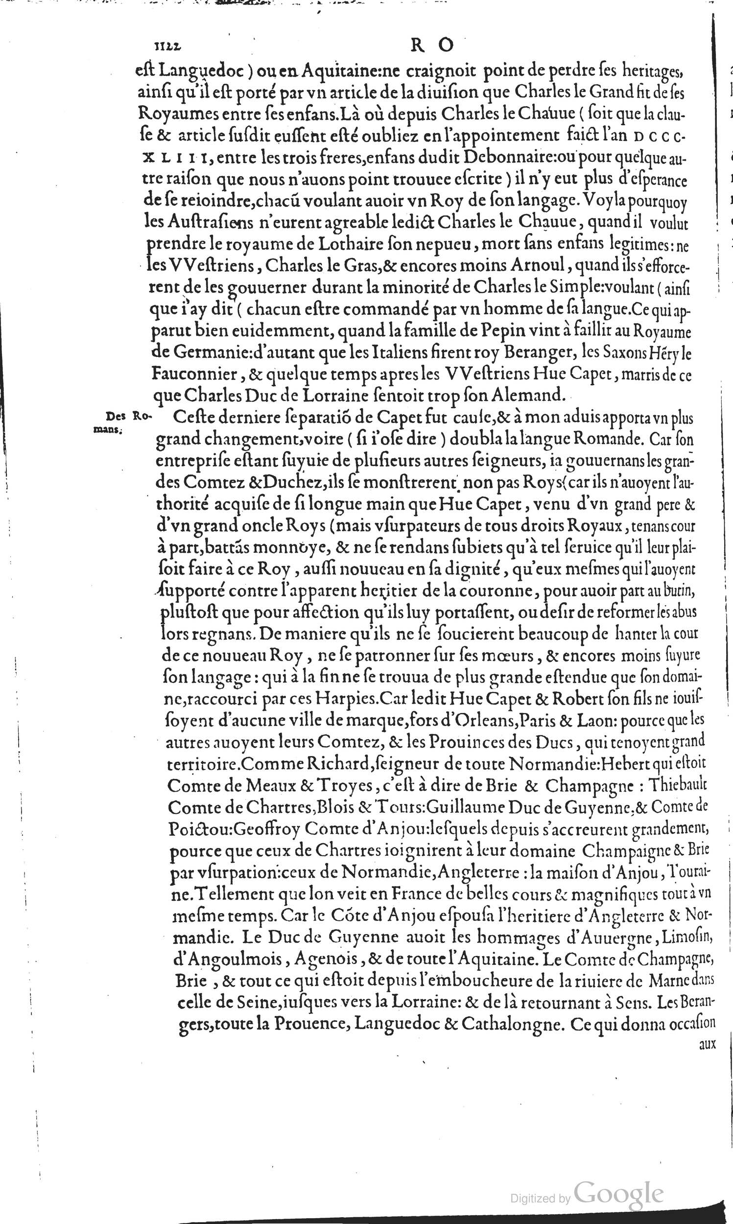 1585 - Barthélemy Honorat - Bibliothèques françaises - BSB Munich