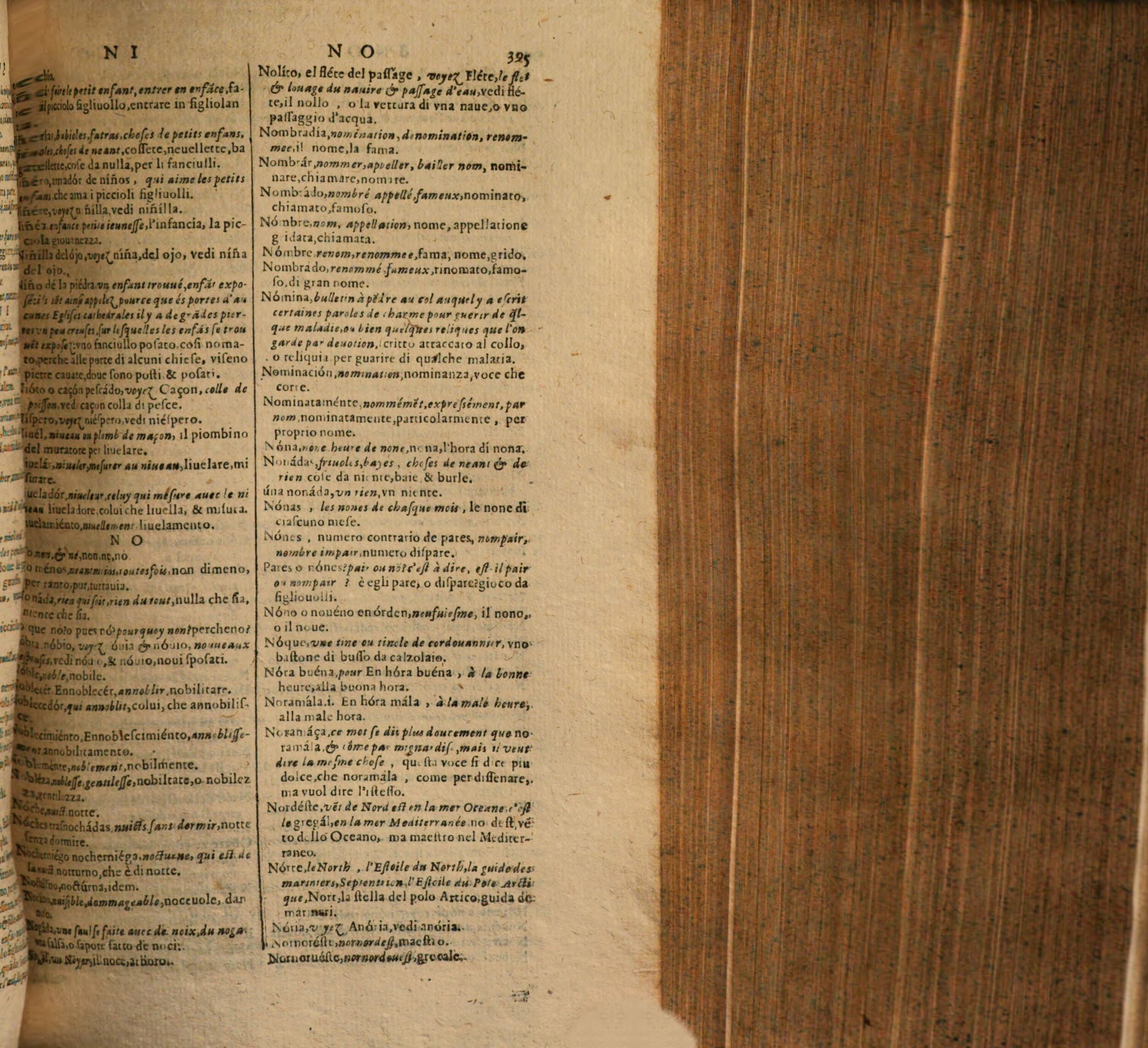 1617 - Samuel Crespin - Trésor des trois langues espagnole, française et italienne (Première partie) - Regensburg
