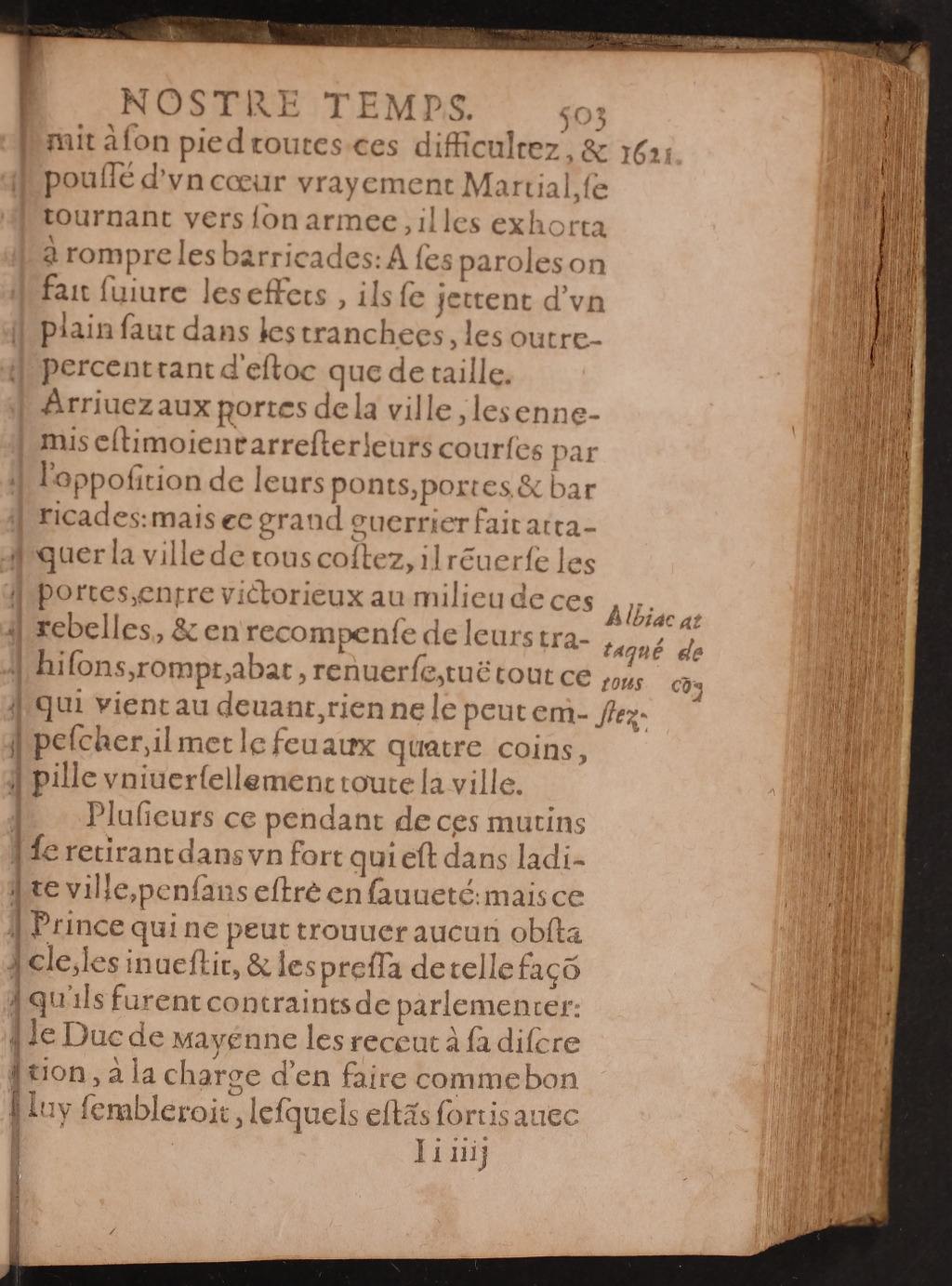 1626 - Joseph Bouillerot - Trésor de l’histoire générale de notre temps - BnF Arsenal