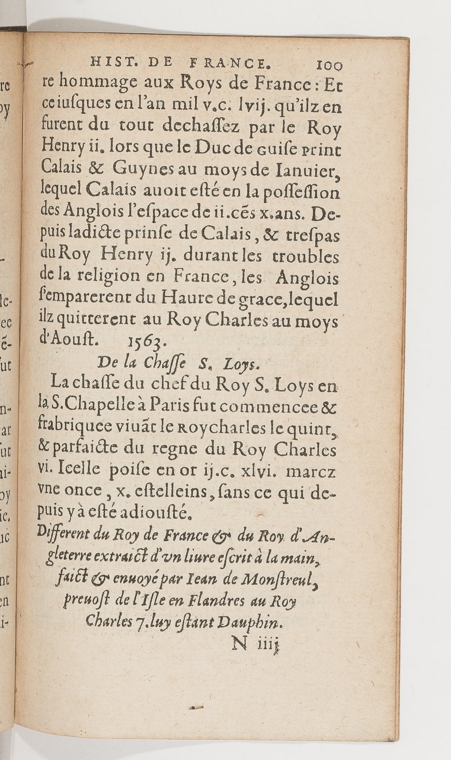 1583 - Galiot Corrozet - Trésor des histoires de France - BnF