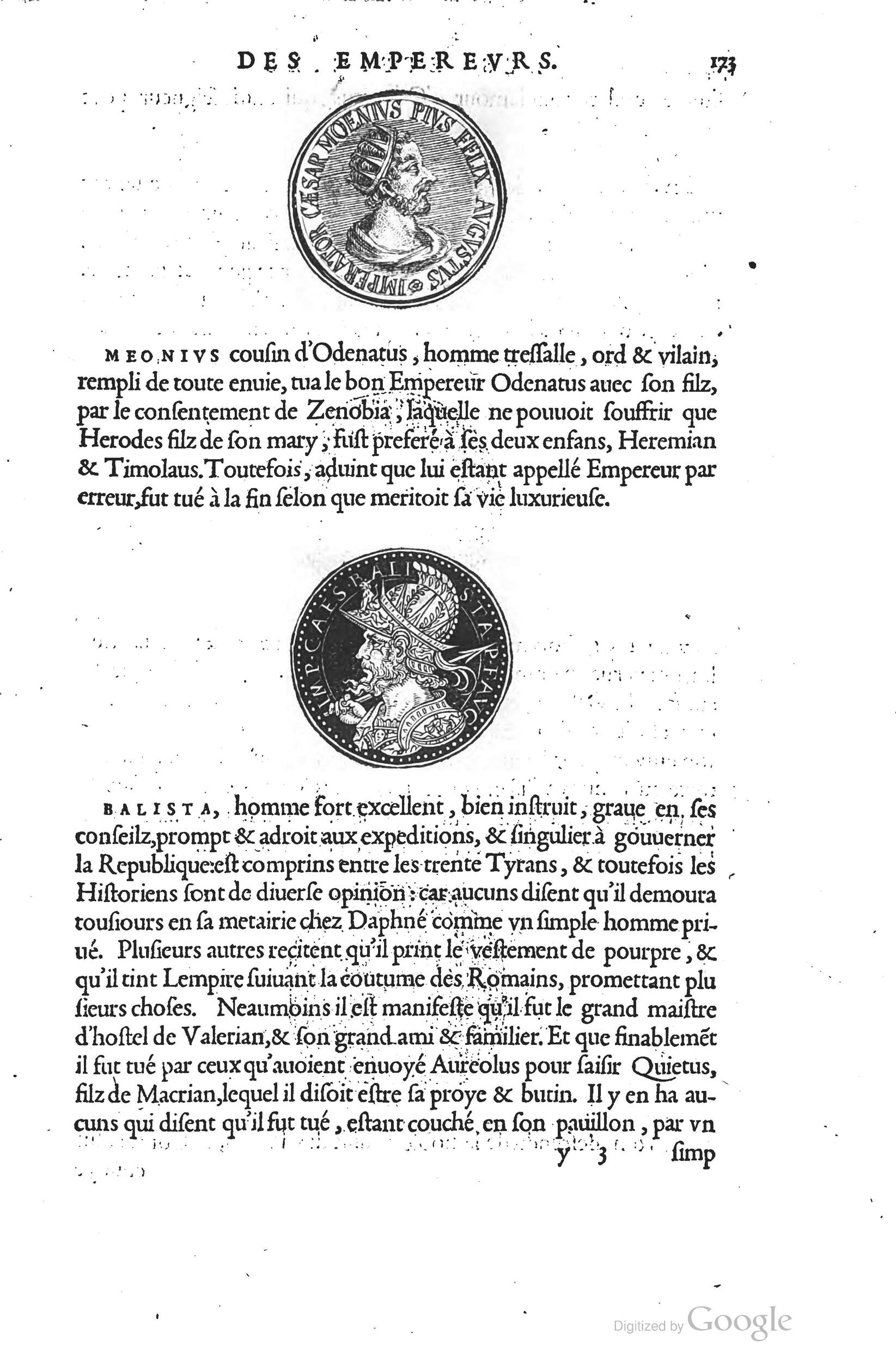 1553 - Jacopo Strada et Thomas Guérin - Épitome du Trésor des antiquités - Prague 1553 - Jacopo Strada et Thomas Guérin - Épitome du Trésor des antiquités - Prague