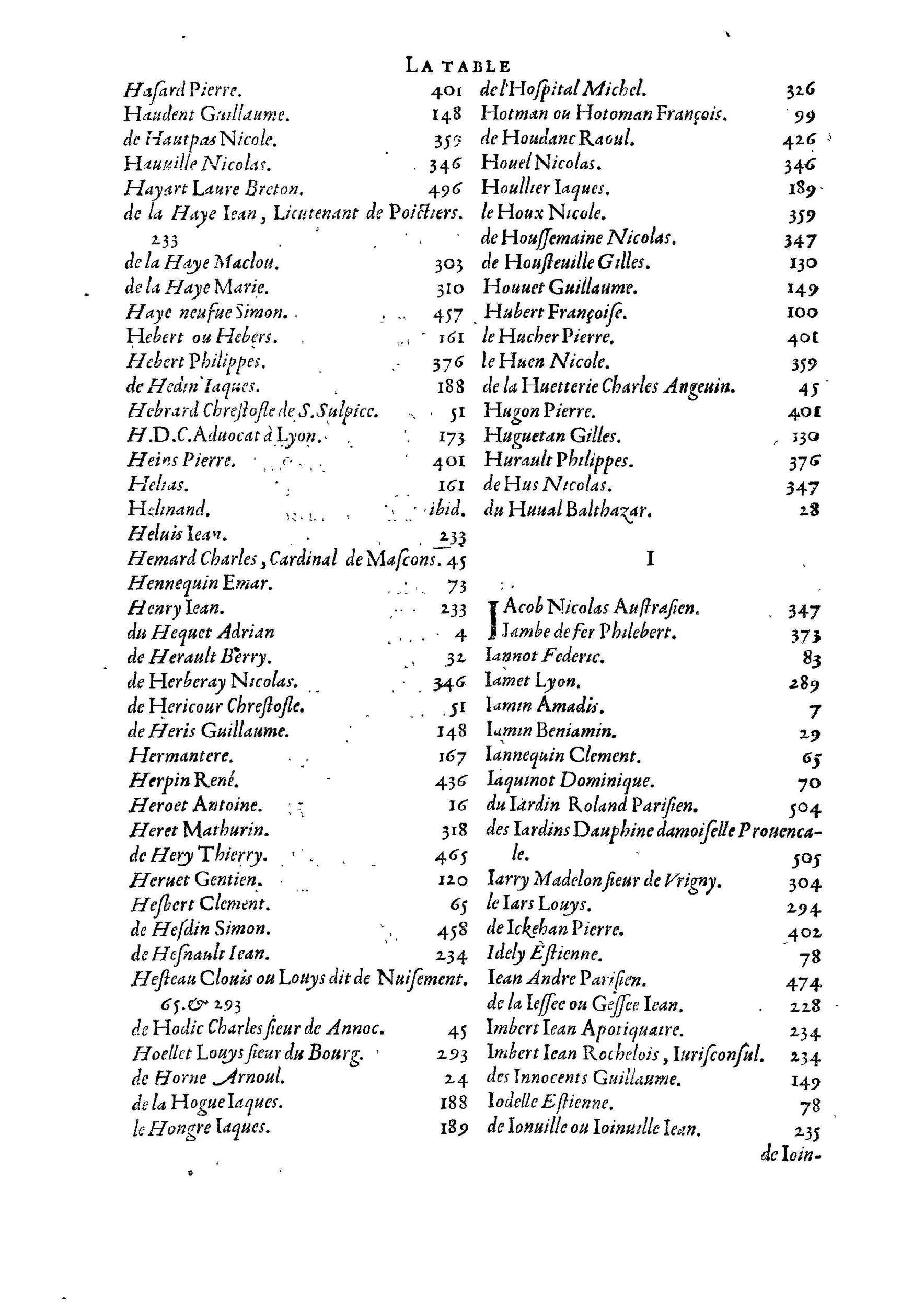 1584 - Abel L&#039;Angelier - Bibliothèques françaises - BnF