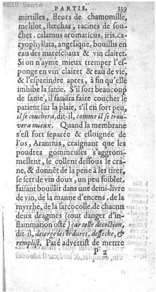 1612 - Thomas Portau - Trésor de chirurgie - BIU Santé