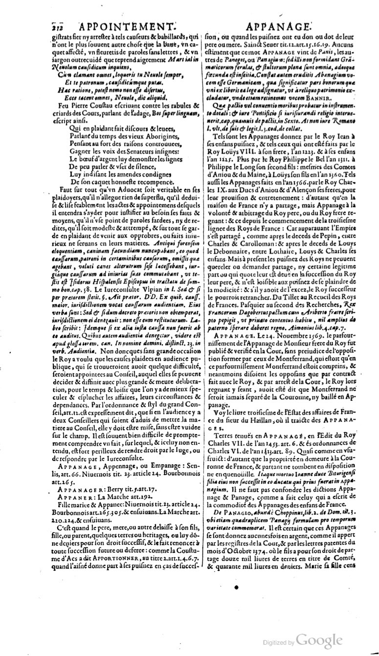 1629 - Veuve Nicolas Buon - Trésor du droit français (29620 T. 1) - BM Lyon