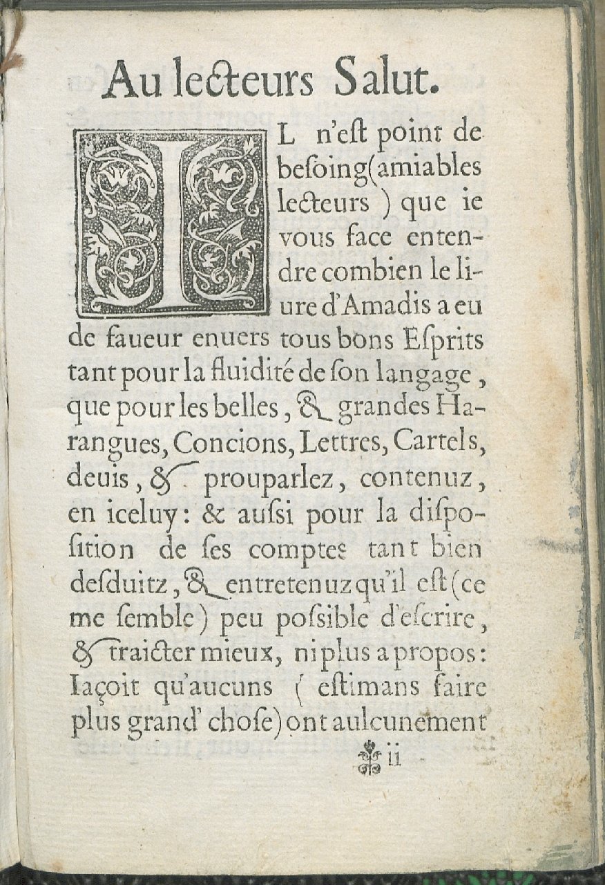 1559 - Pierre Regnard - Trésor des Amadis - Det KLG Copenhague