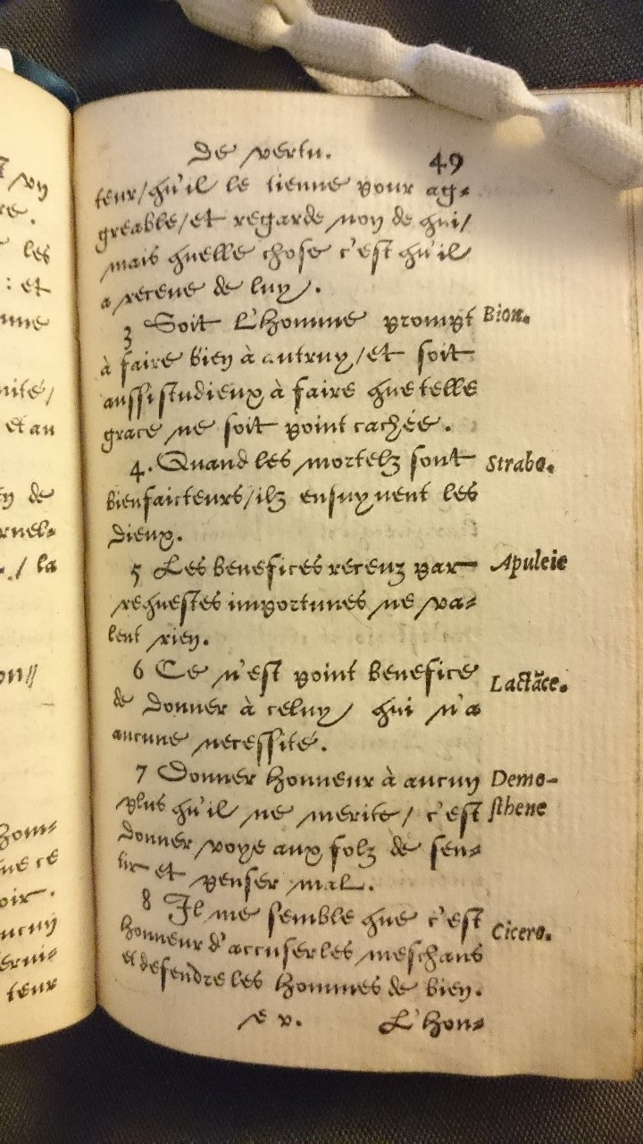1560 - Jean Bellère - Trésor de vertu - British Library