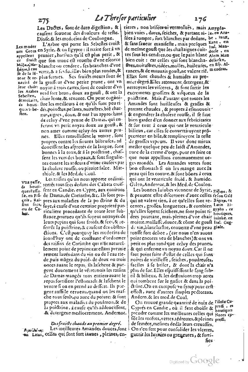 1616 - Étienne Gamonet - Grand trésor ou dispensaire - BSB Munich