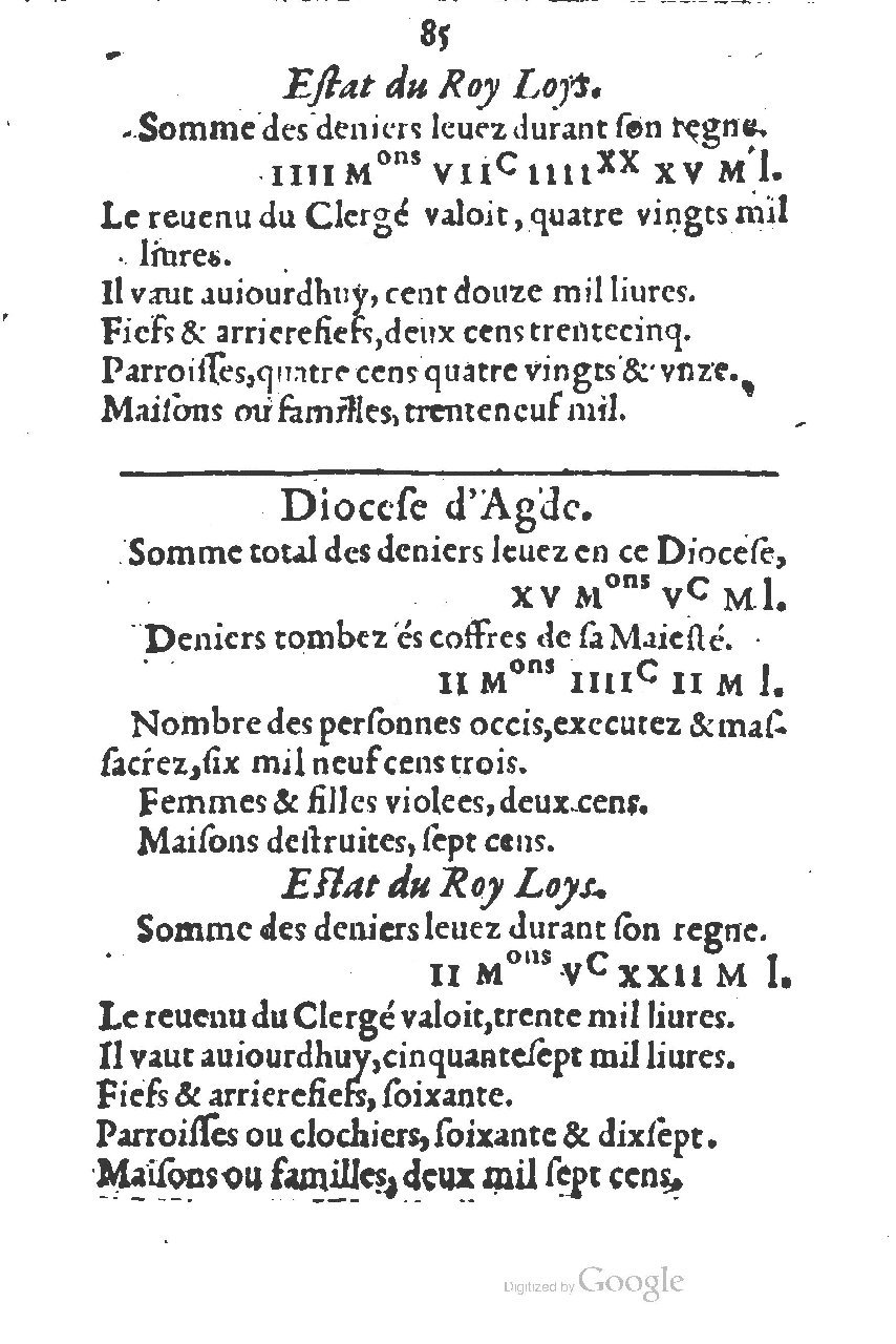 1581 - s.n. - Secret des trésors de France (Livre II) - BSB Munich