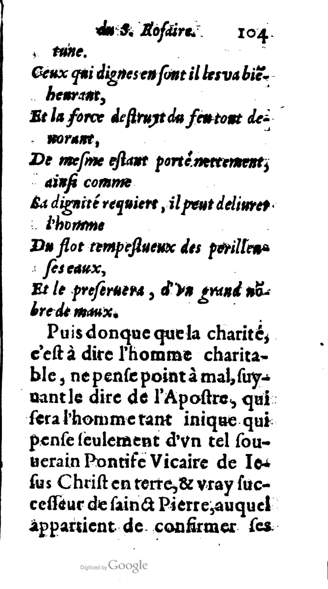 1604 - Jean Le Bouc - Trésor des indulgences du Saint Rosaire - BM Lyon 1604 - Jean Le Bouc - Trésor des indulgences du Saint Rosaire - BM Lyon