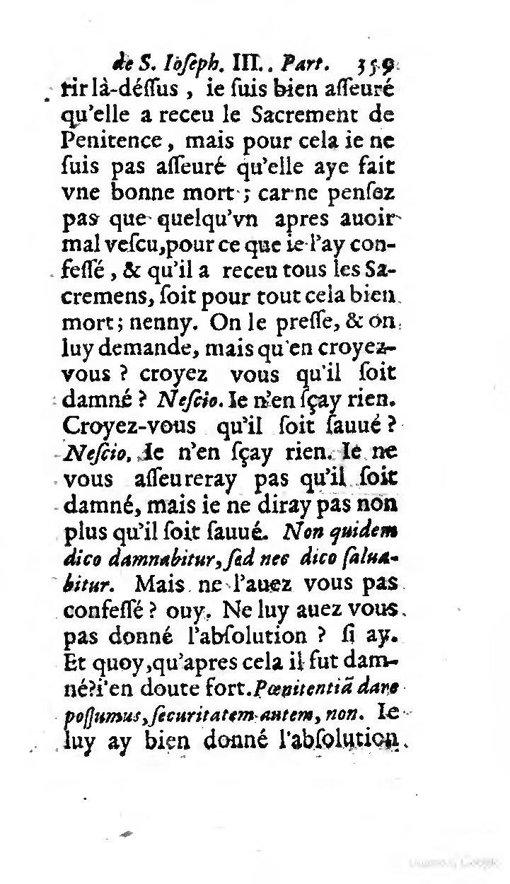 1646 - Jean Piot - Trésor inestimable de Saint-Joseph - BNC Rome