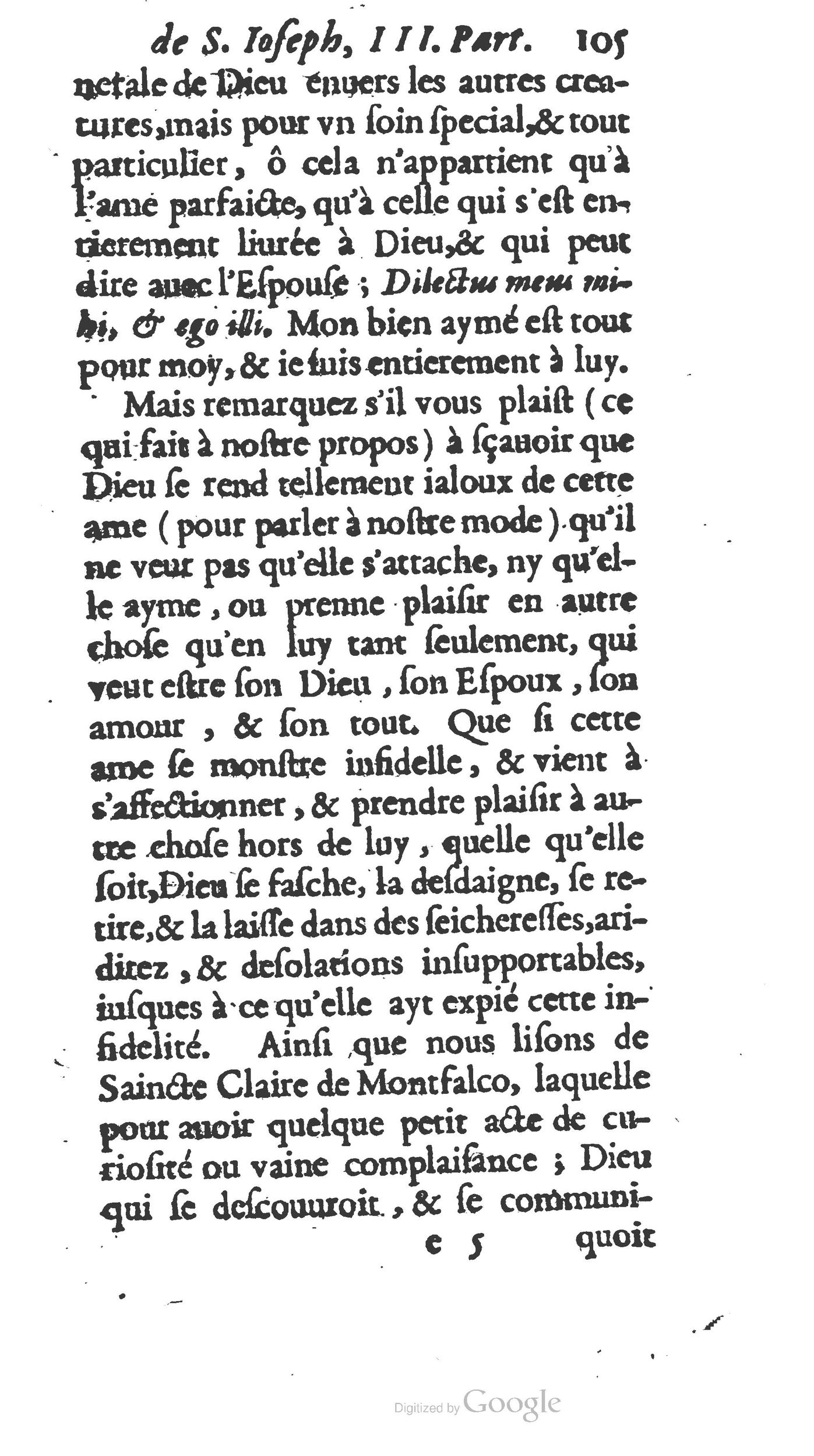 1654 - Antoine Jullieron - Trésor inestimable de Saint-Joseph - BM Lyon