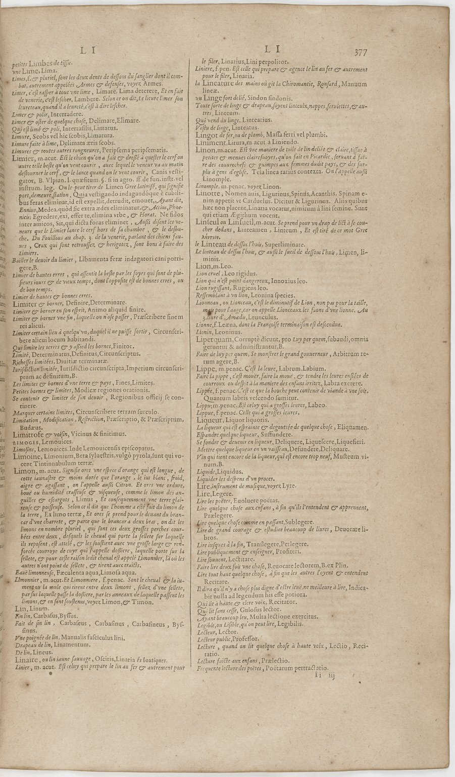 1606 - David Douceur - Trésor de la langue française - BnF 1606 - David Douceur - Trésor de la langue française - BnF