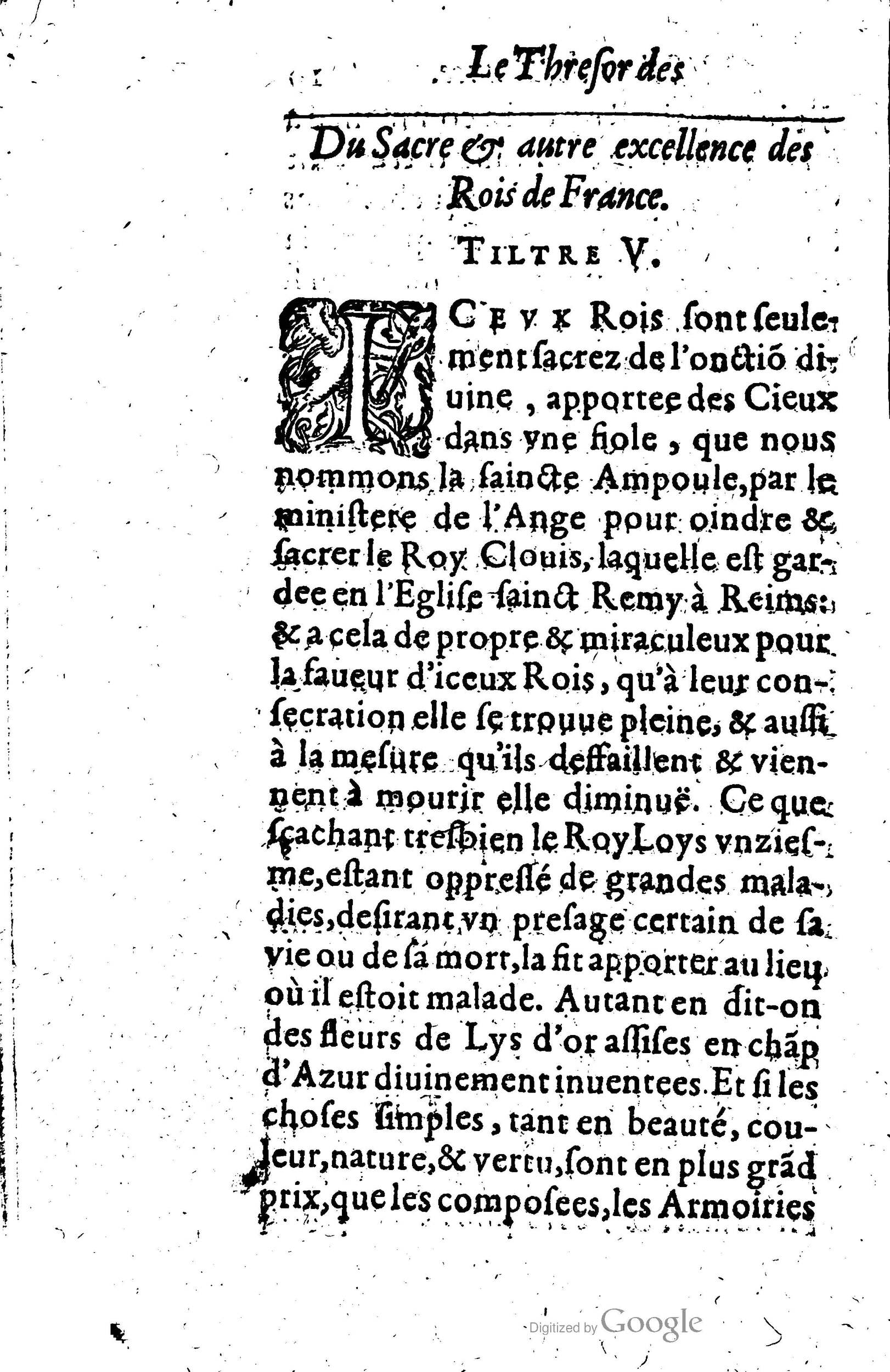 1619 - Jean Corrozet - Trésor des histoires de France - Anvers Musée Plantin-Moretus