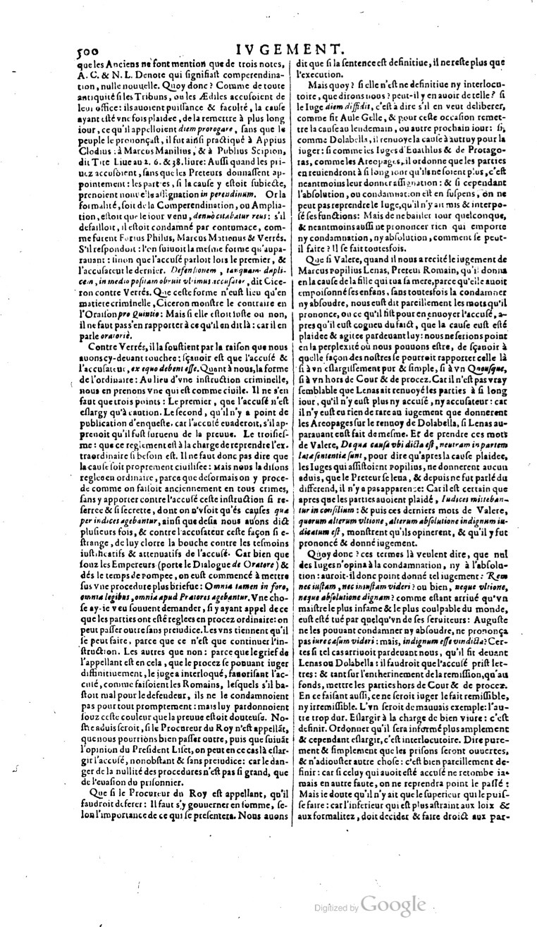 1629 - Veuve Nicolas Buon - Trésor du droit français (29620 T. 2) - BM Lyon