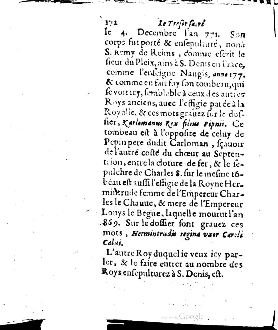 1636 - Jean Billaine - Trésor sacré ou inventaire des saintes reliques - British Library