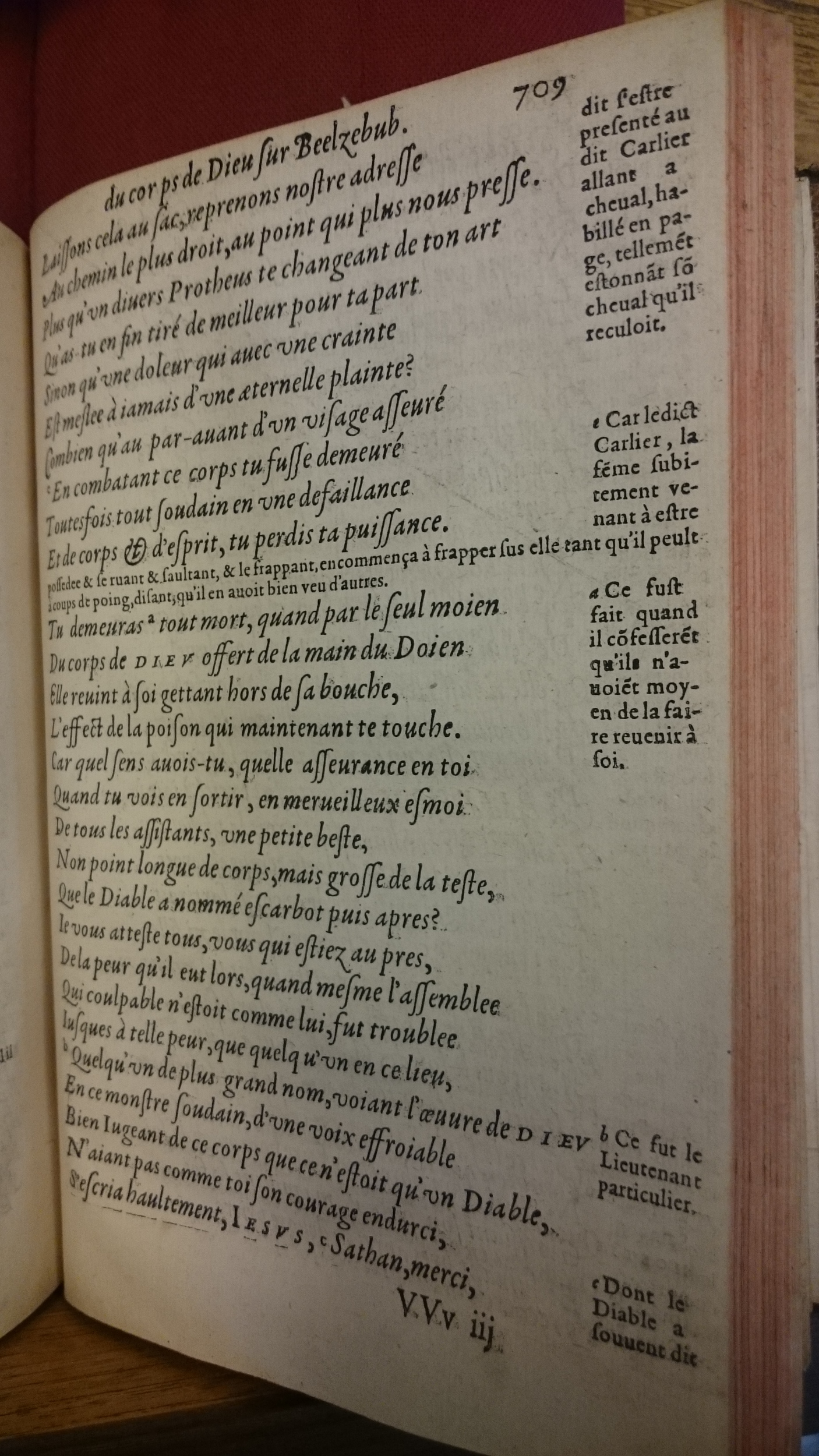 1578 - Nicolas Chesneau - Trésor et entière histoire de la triomphante victoire du corps de Dieu sur l’esprit malin - BM Lyon