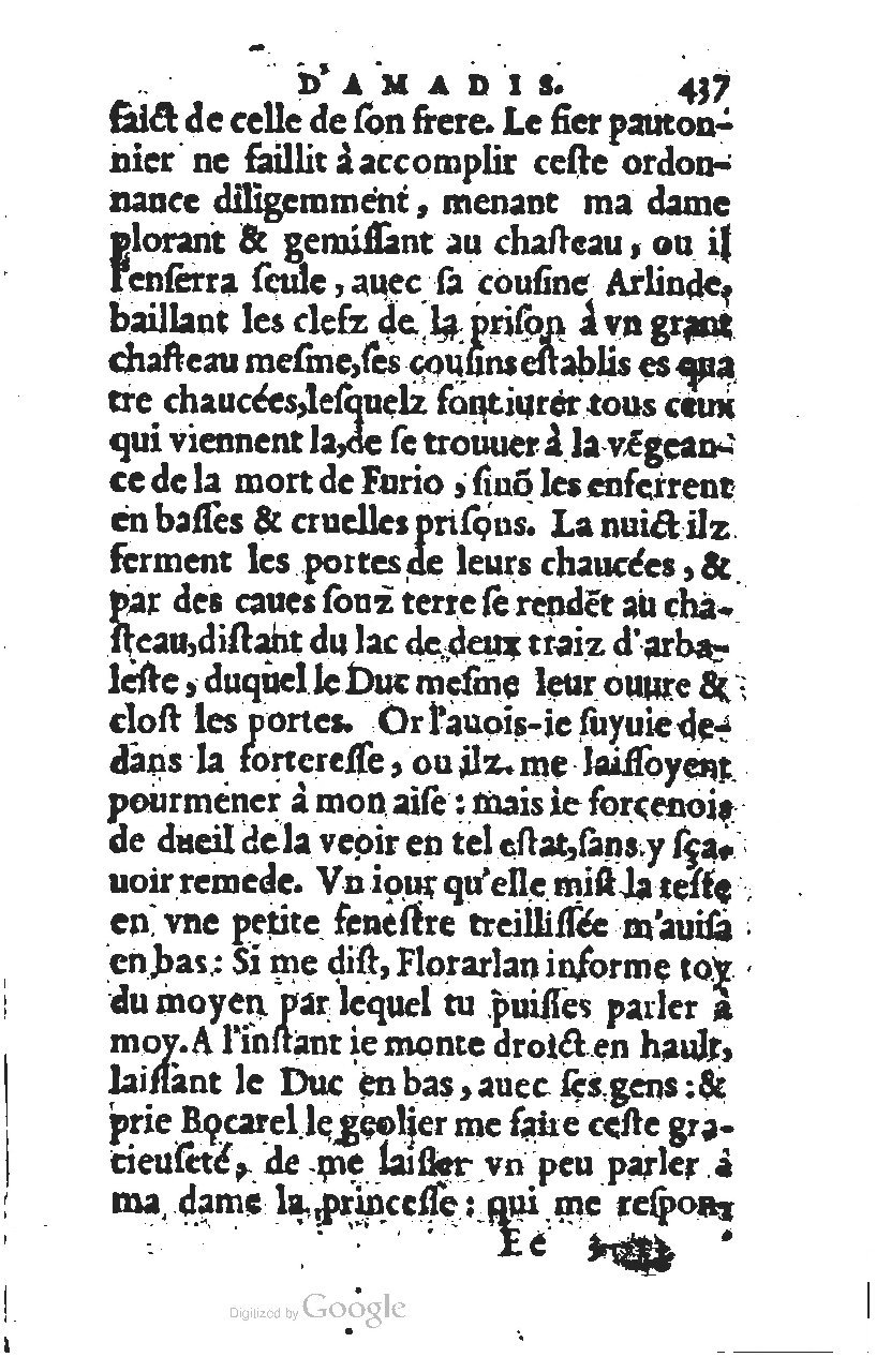 1567 - Jean Pygot - Trésor des Amadis - BM Lyon 1567 - Jean Pygot - Trésor des Amadis - BM Lyon