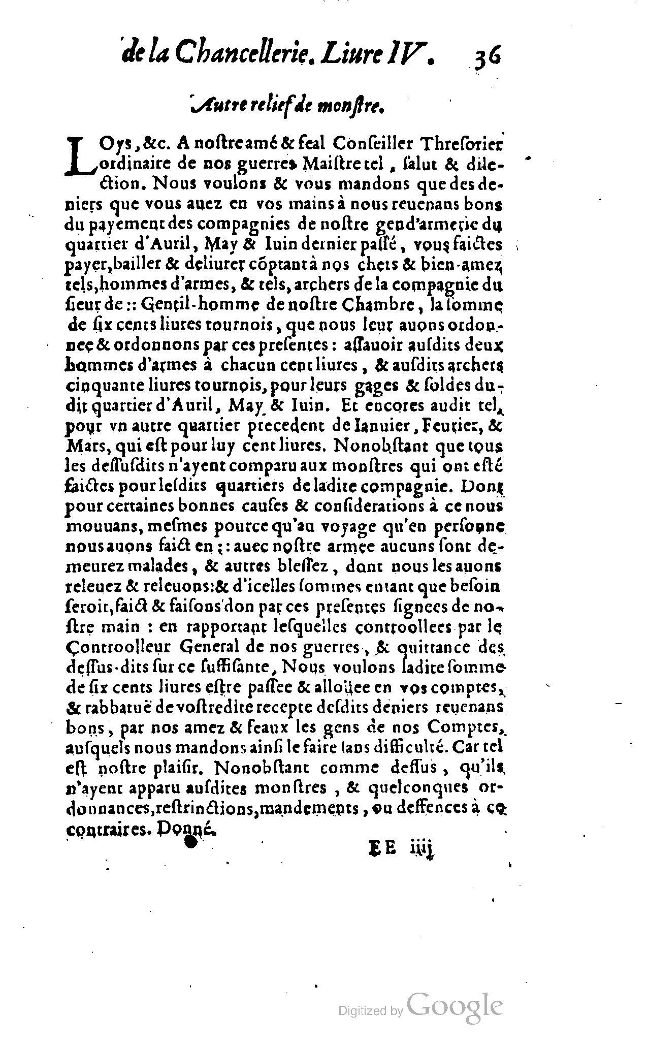 1614 - Jean Richer - Trésor du nouveau style et protocole de la chancellerie de France - BSB Munich