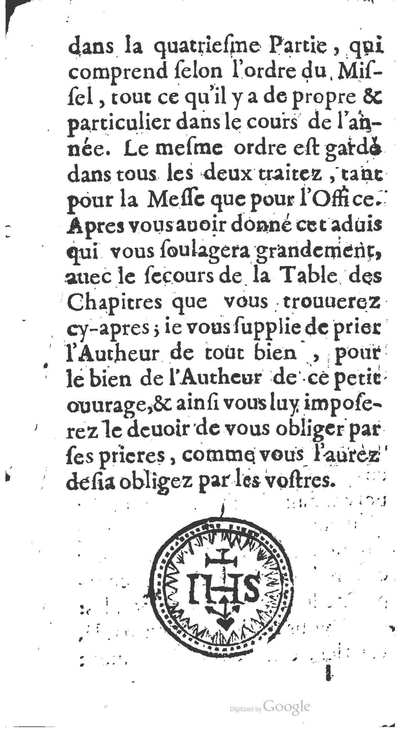 1651 - Jean Guillermet - Abrégé du trésor des cérémonies ecclésiastiques - BM Lyon