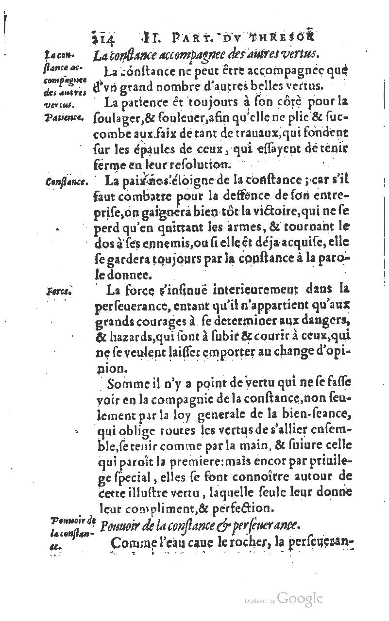 1610 - Louis Coste - Trésor de l’éloquence française (Seconde partie) - BM Lyon
