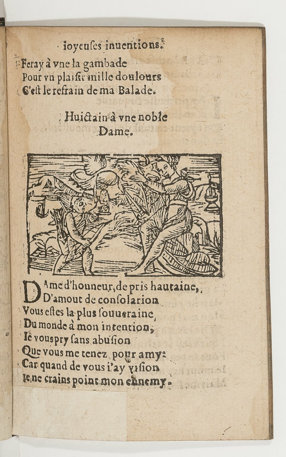 1568c. - Veuve Jean Bonfons - Trésor des joyeuses inventions du parangon de poésies - BnF Arsenal