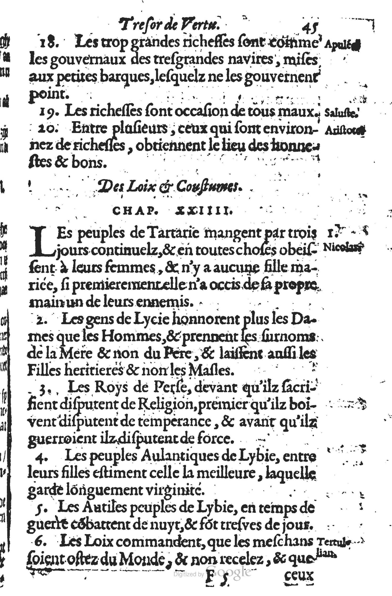 1594 - Cornelis Claesz - Trésor de vertu - BU Leiden