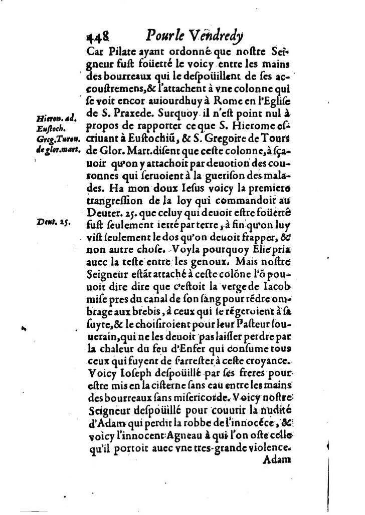 1607 - Nicolas Du Fossé - Trésor quadragésimal - T 02 - BM Lyon