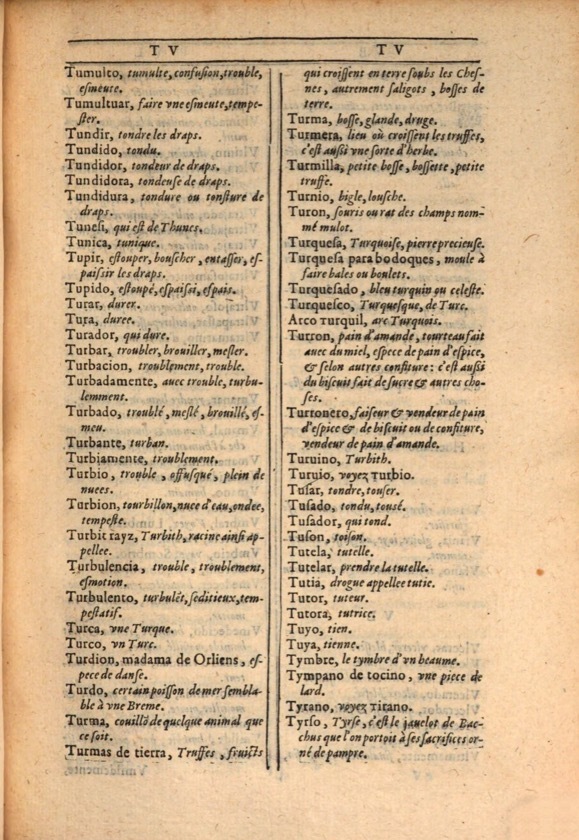 1607 - Marc Orry - Trésor des deux langues espagnole et française (Première et Seconde parties) - ÖNB Wien