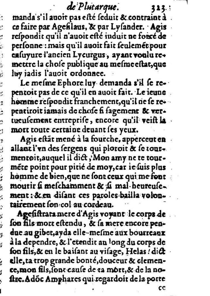 1611 - Pierre Rigaud - Trésor des vies de Plutarque - BM Lyon