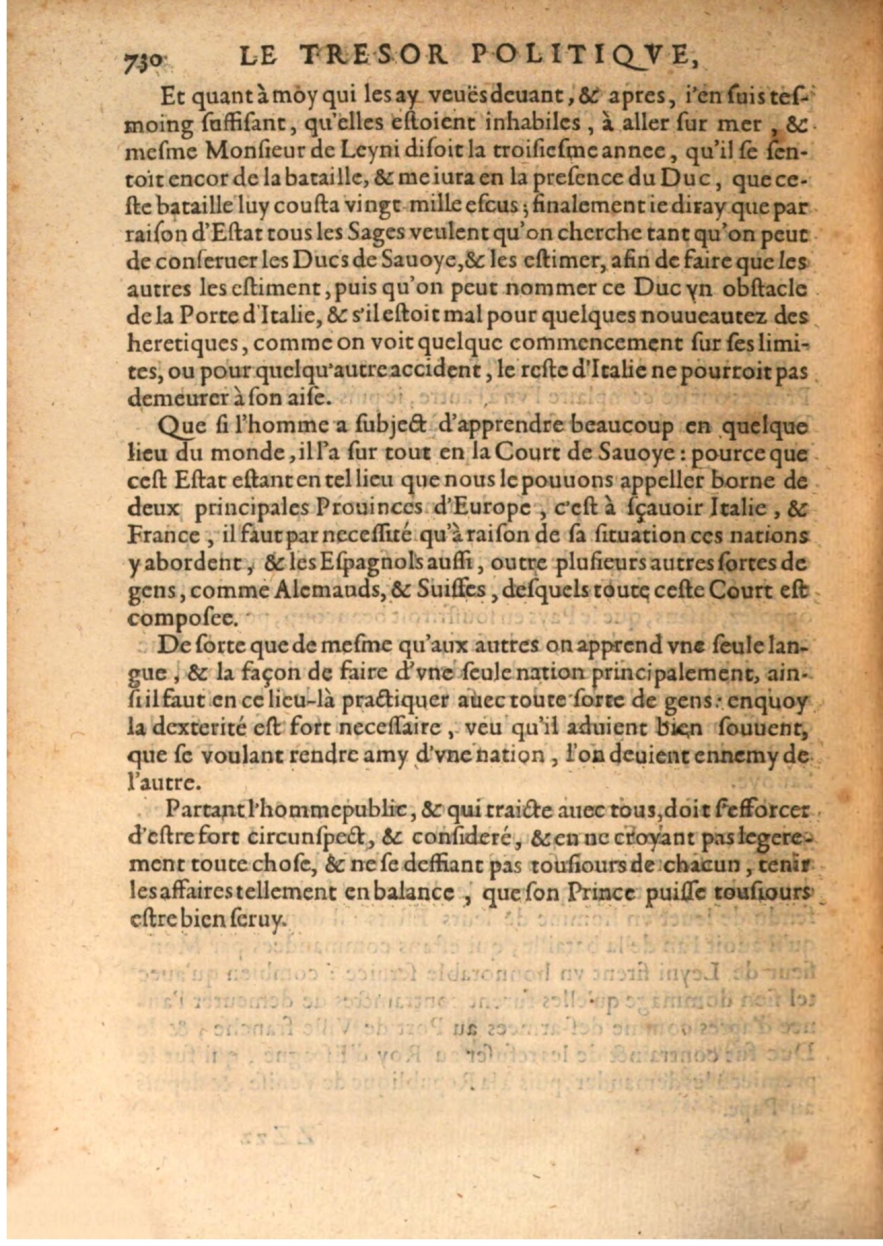 1608 - Pierre Chevalier - Trésor politique - BSB Munich
