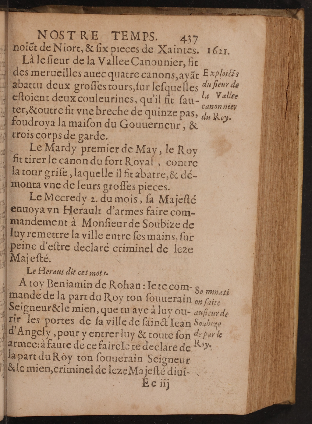 1626 - Joseph Bouillerot - Trésor de l’histoire générale de notre temps - BnF Arsenal