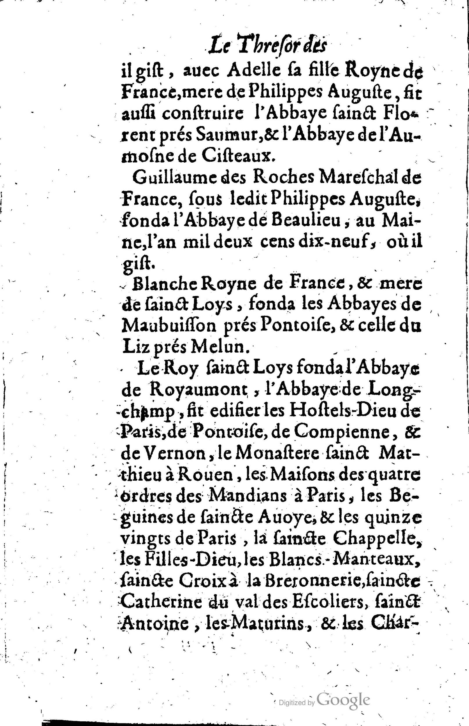 1619 - Jean Corrozet - Trésor des histoires de France - Anvers Musée Plantin-Moretus