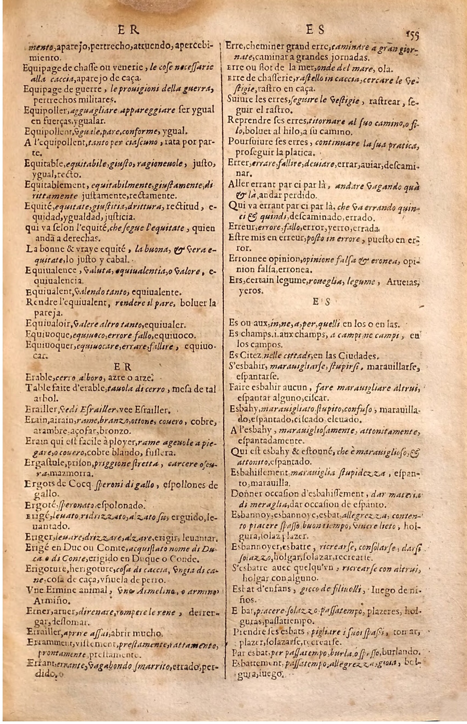 1627 - Jacques Crespin - Trésor des trois langues (Seconde partie) - Regensburg