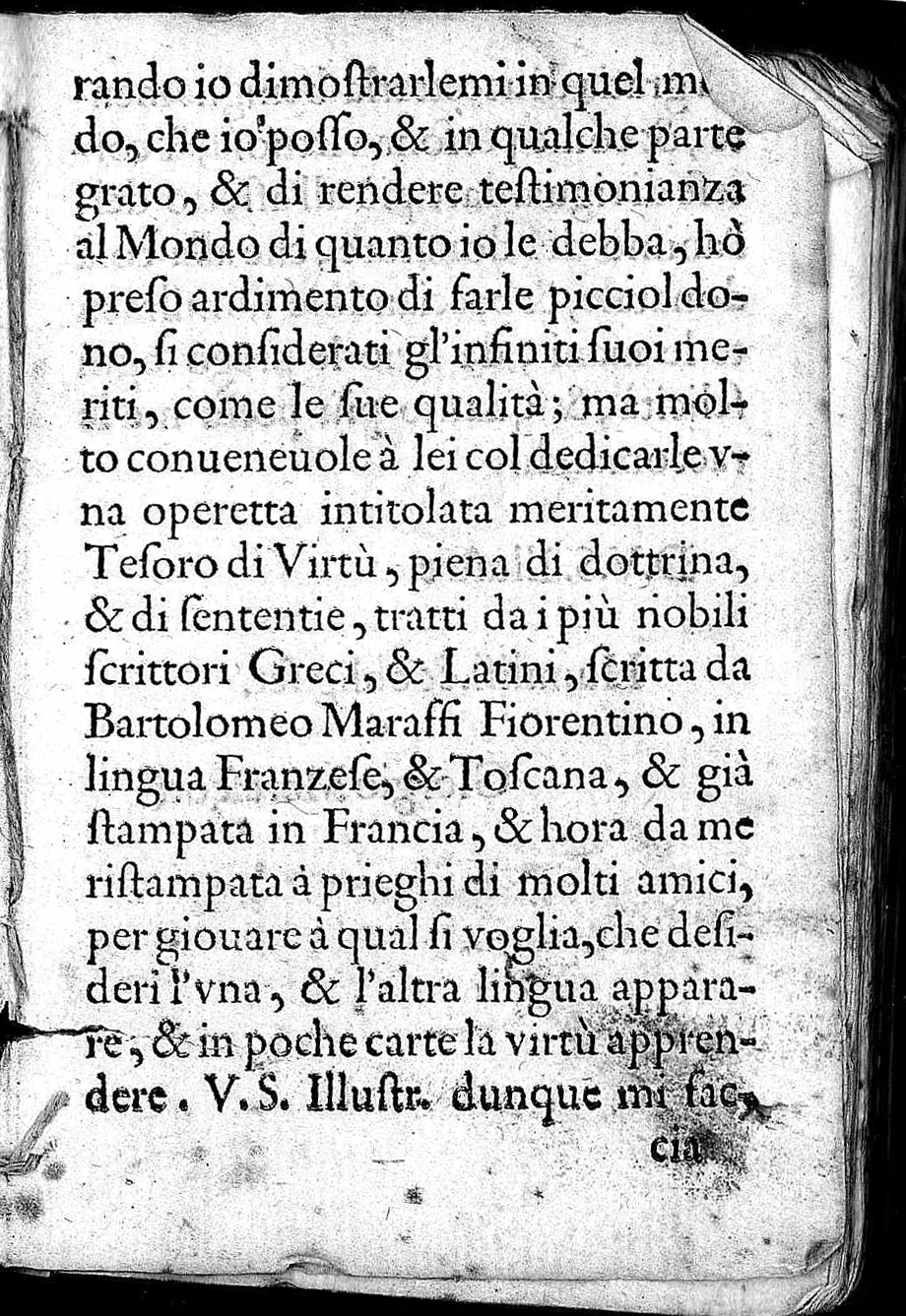 1592  - Giorgio Marescotti - Trésor de vertu - Arezzo