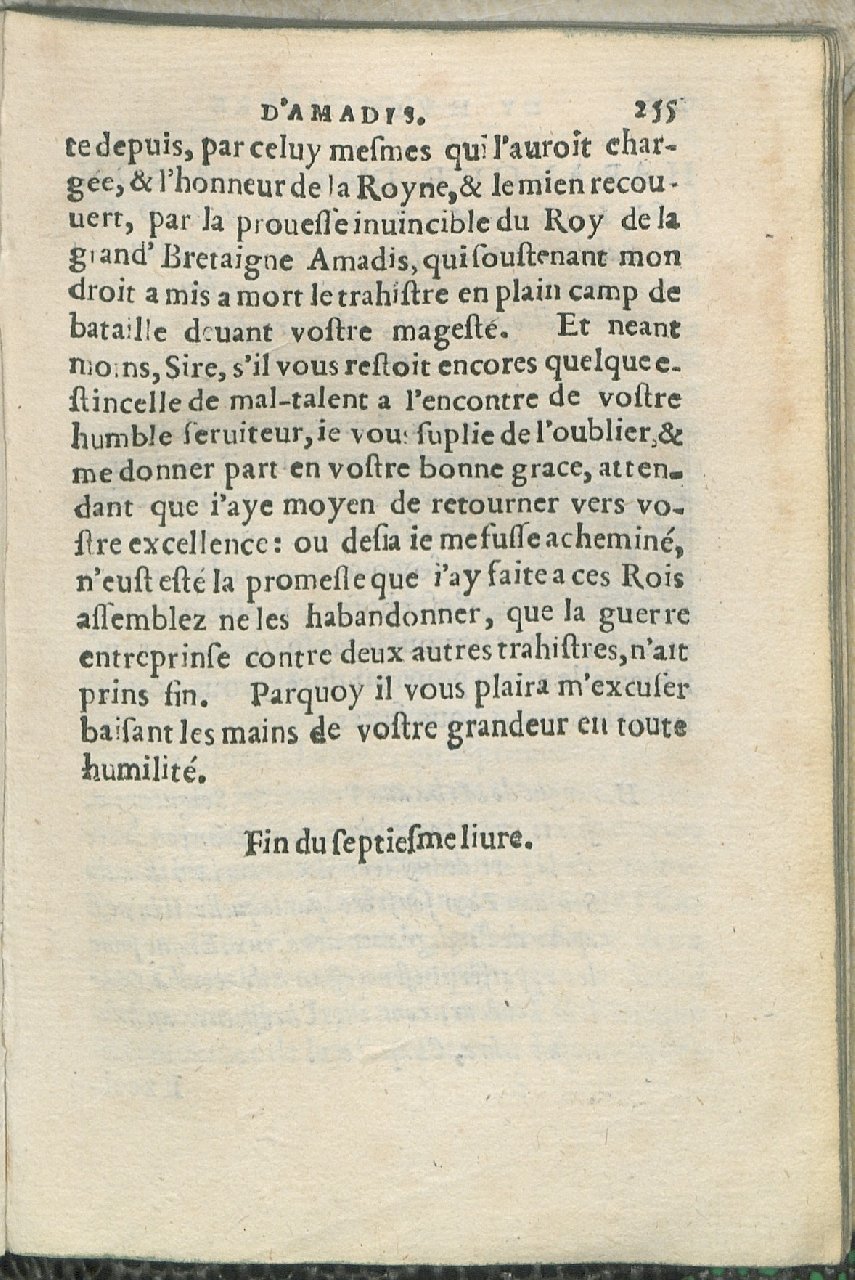1559 - Pierre Regnard - Trésor des Amadis - Det KLG Copenhague