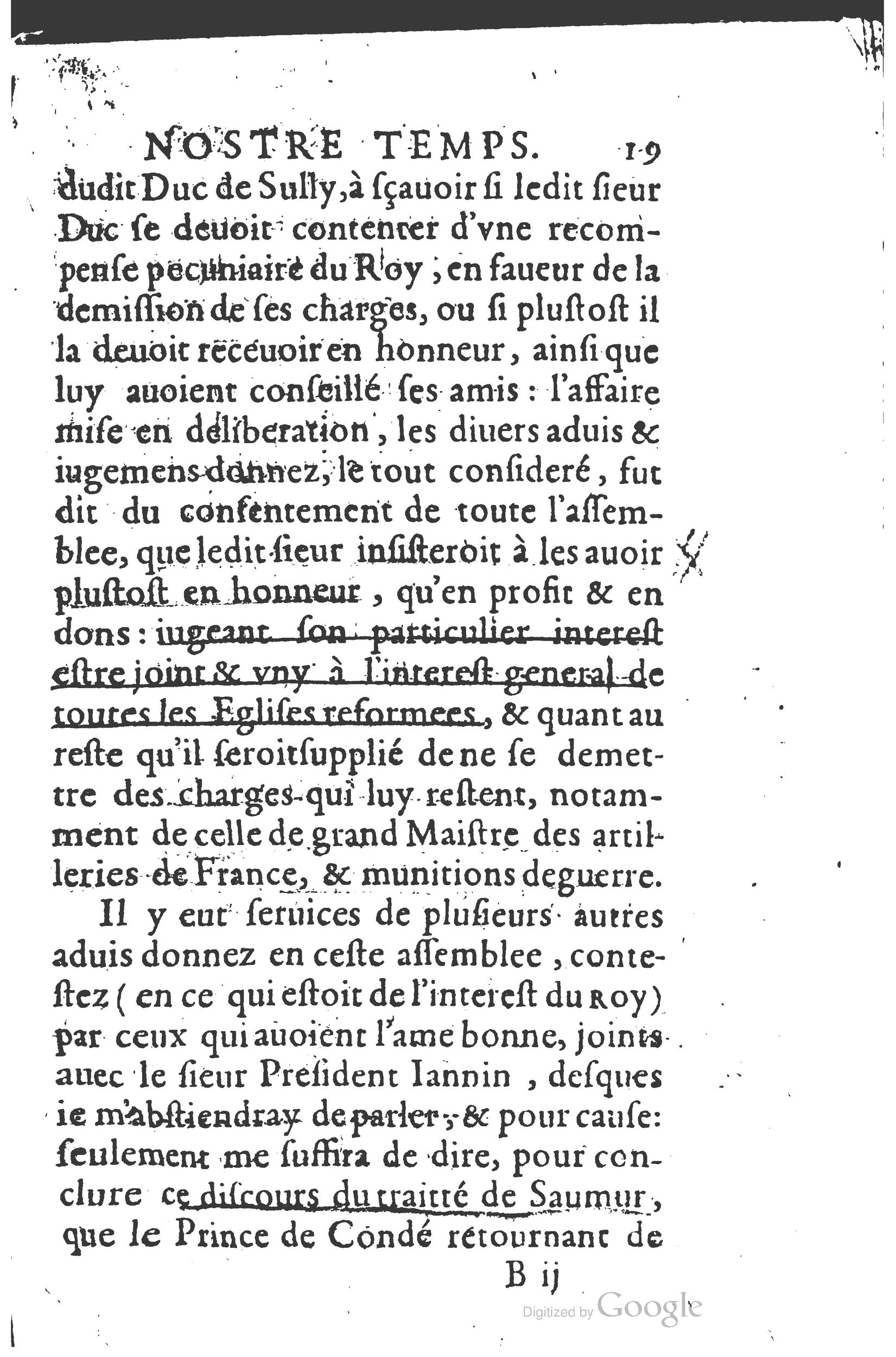 1626 - Joseph Bouillerot - Trésor de l’histoire générale de notre temps - BSB Munich