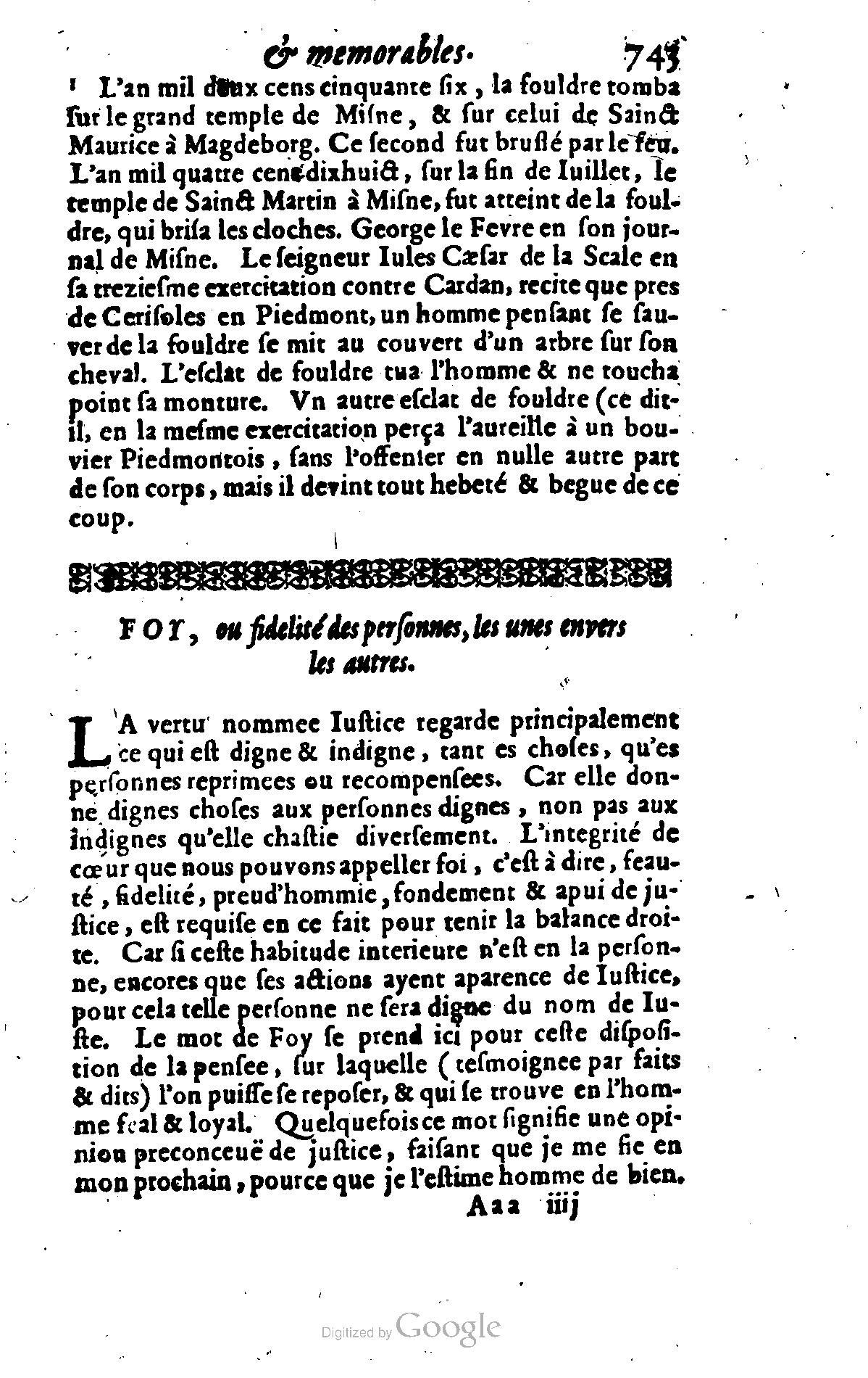 1628 - Jacques Crespin - Trésor d’histoires admirables et mémorables - BSB Munich