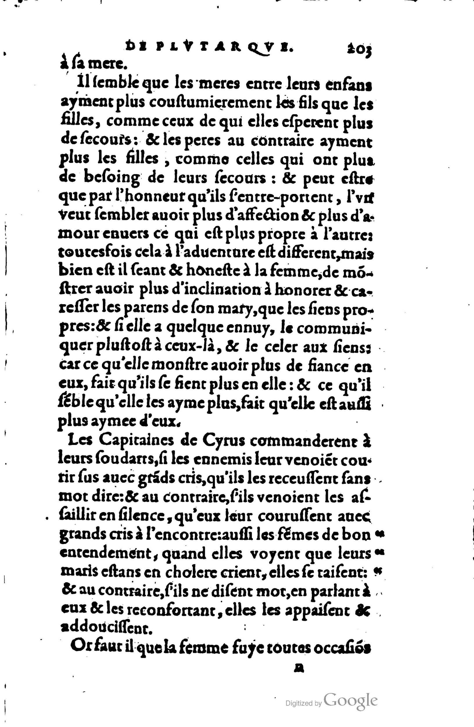 1578 - Jean Poupy - Trésor des morales de Plutarque - BSB Munich