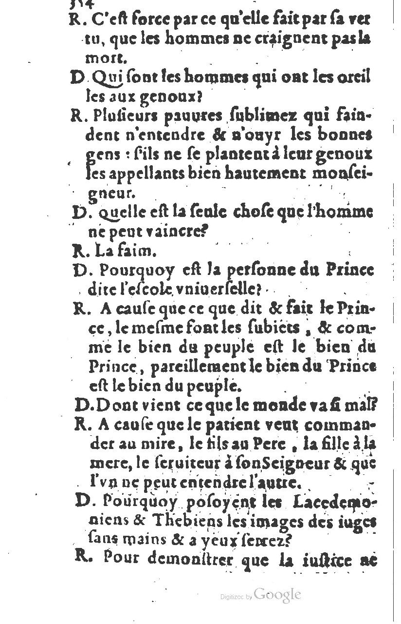 1581 - Nicolas Bonfons  - Trésor des sentences dorées - Princeton