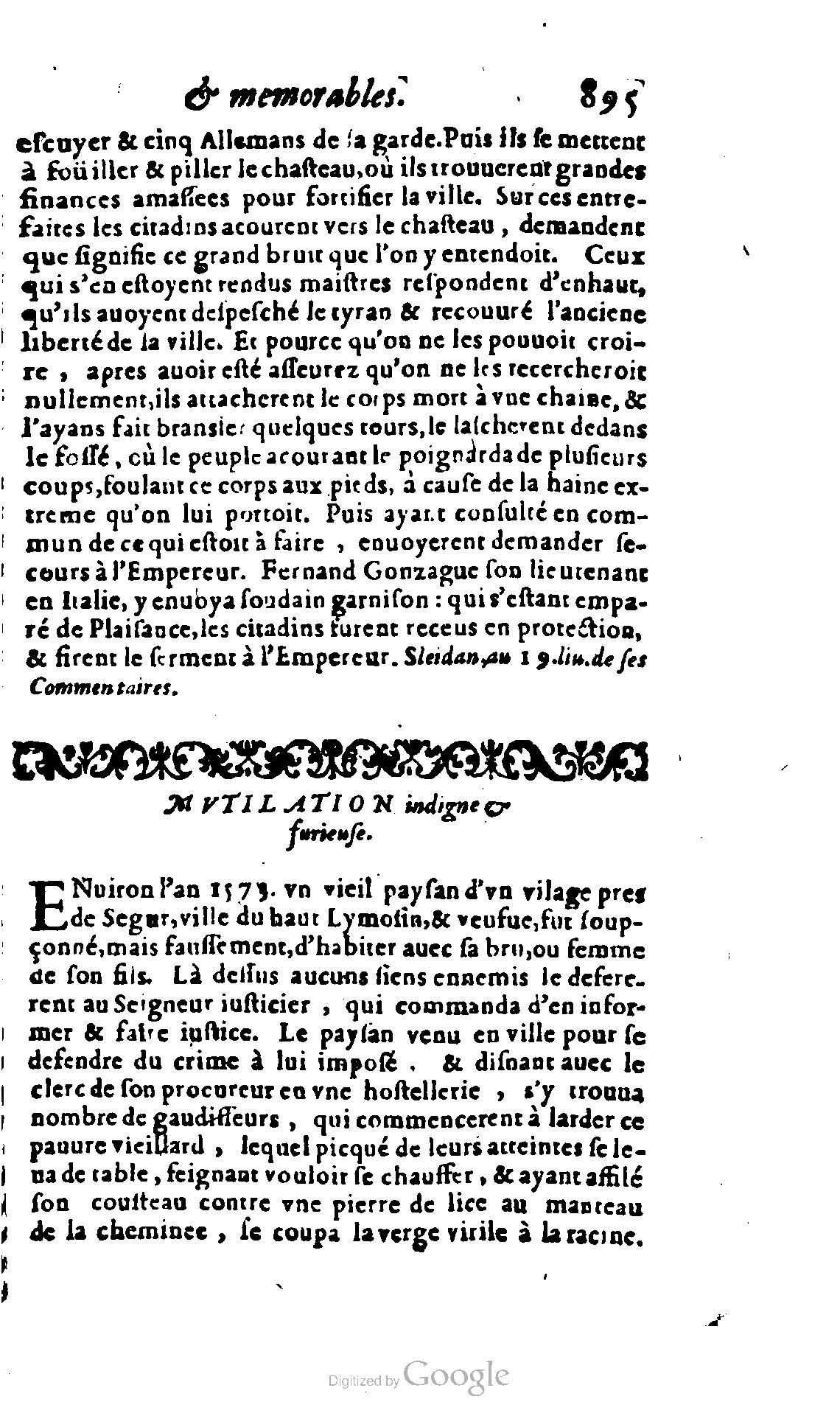 1620 - Samuel Crespin - Trésor d’histoires admirables et mémorables - BCU Lausanne