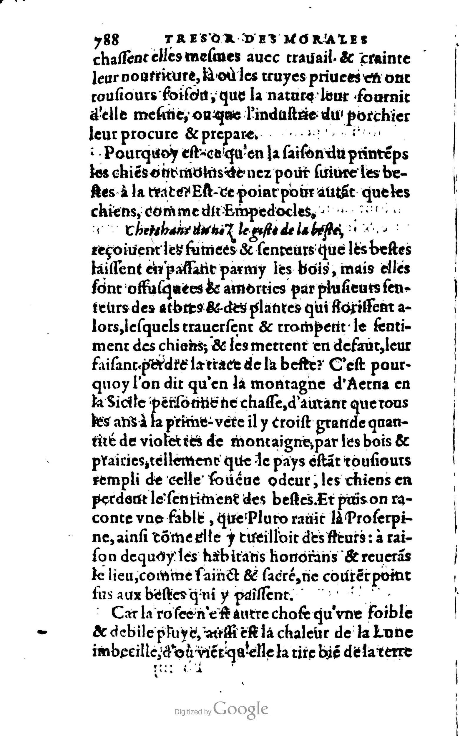 1578 - Jean Poupy - Trésor des morales de Plutarque - BSB Munich