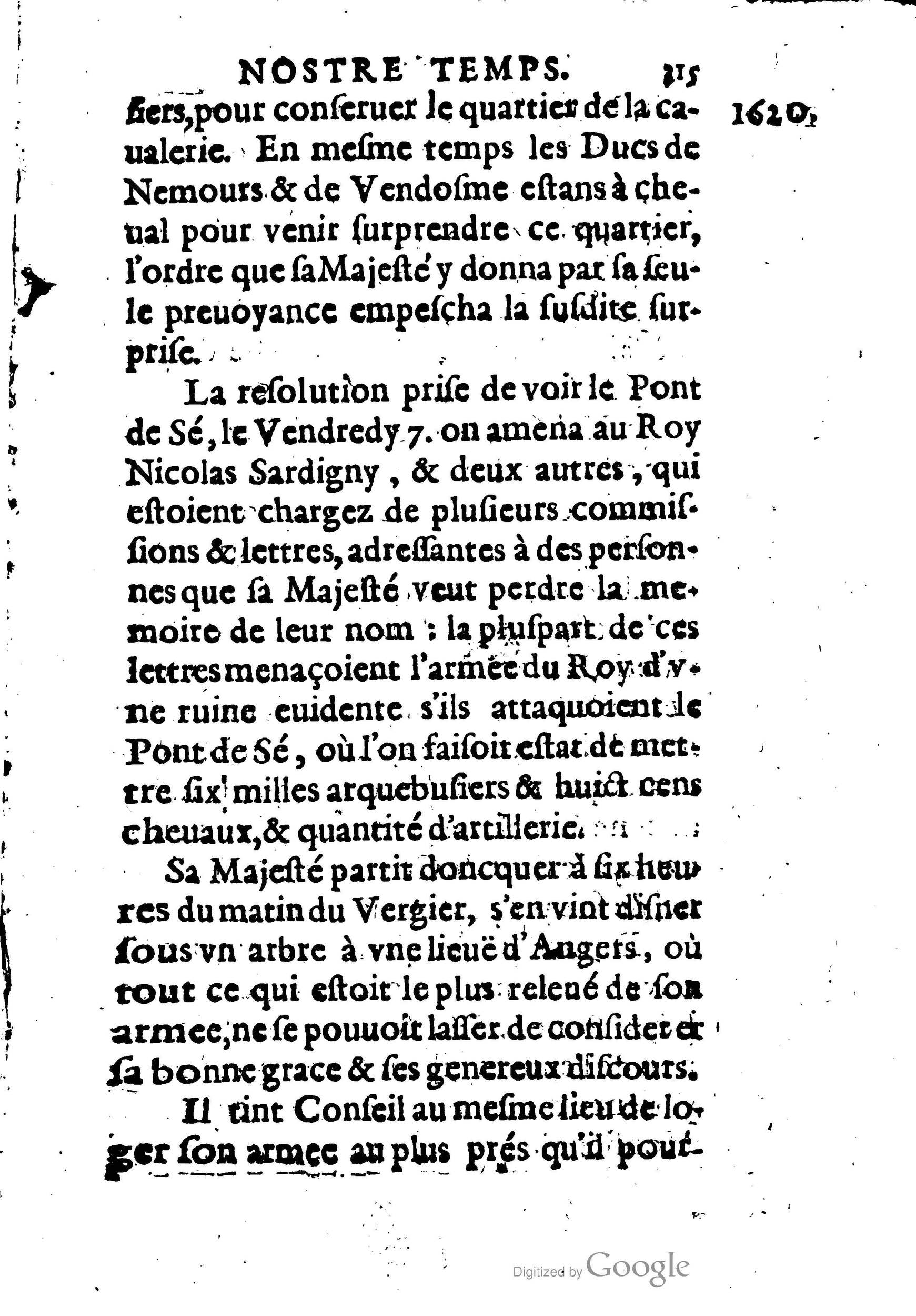 1623 - Joseph Bouillerot - Trésor de l’histoire générale de notre temps - BM Lyon