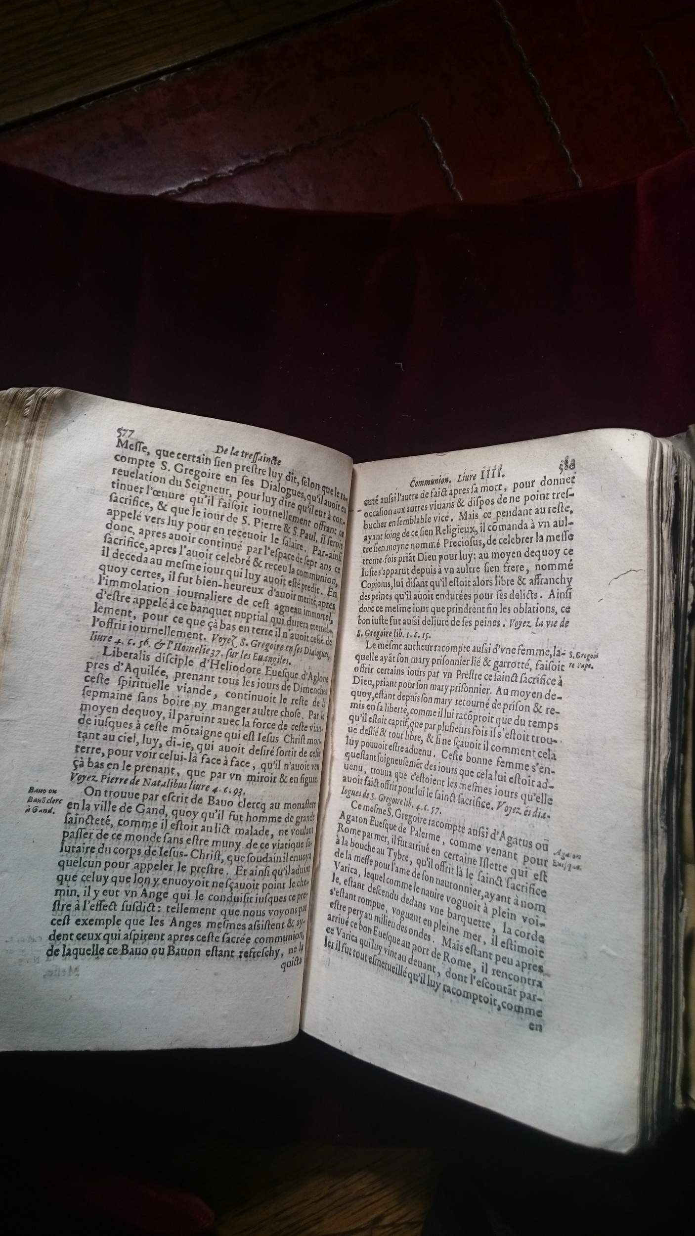 1596 - Jean Bogart - Trésor des faits et dits mémorables des hommes saints et illustres - BM Amiens