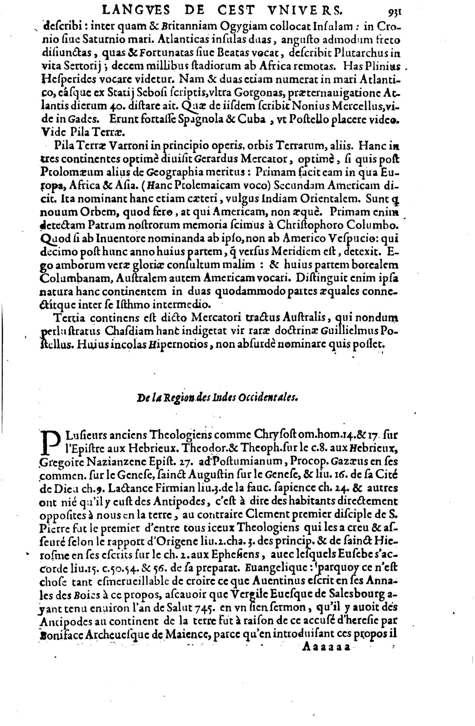 1608 - Nicolas Du Fossé - Trésor politique - BnF Tolbiac