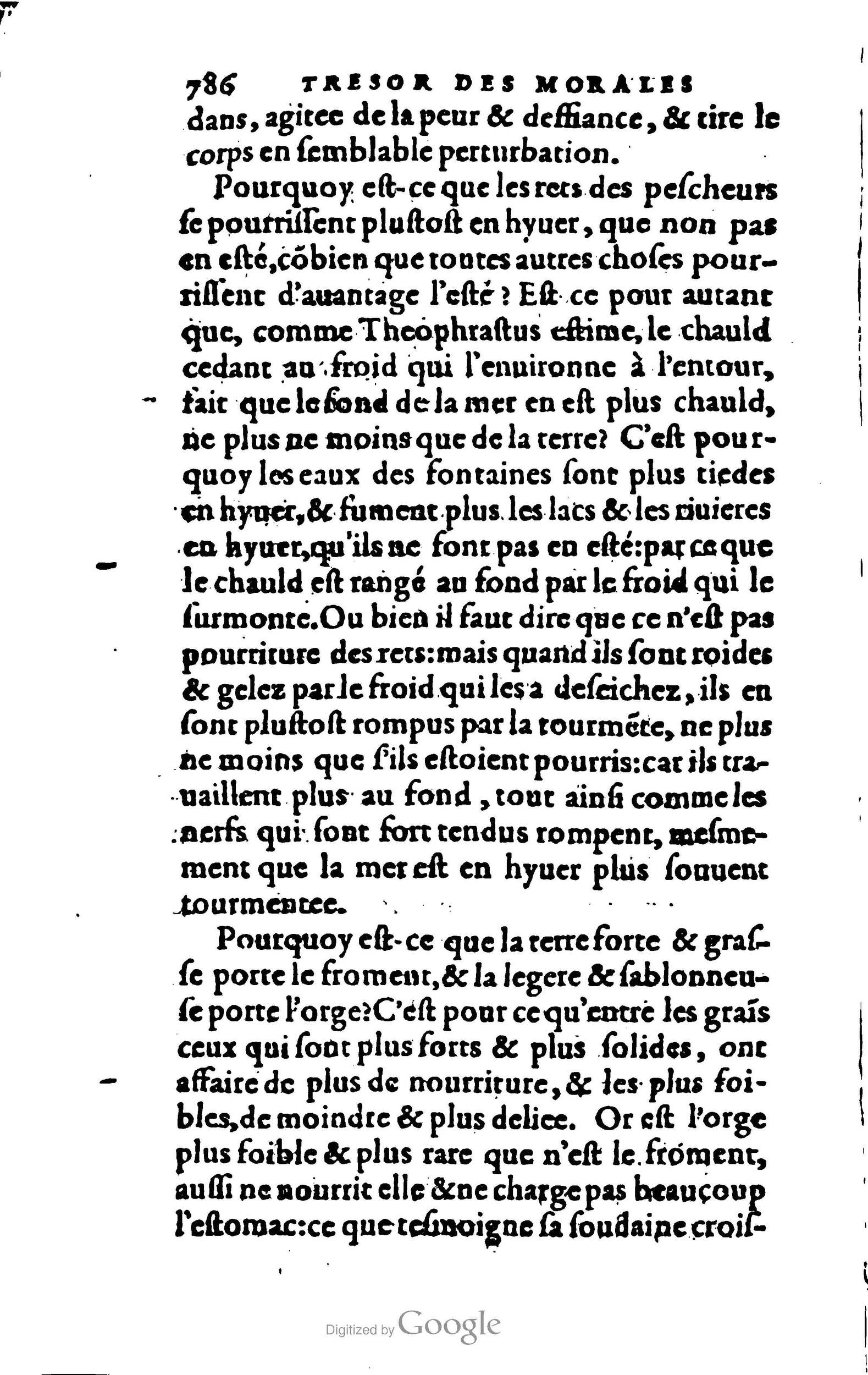1578 - Jean Poupy - Trésor des morales de Plutarque - BSB Munich