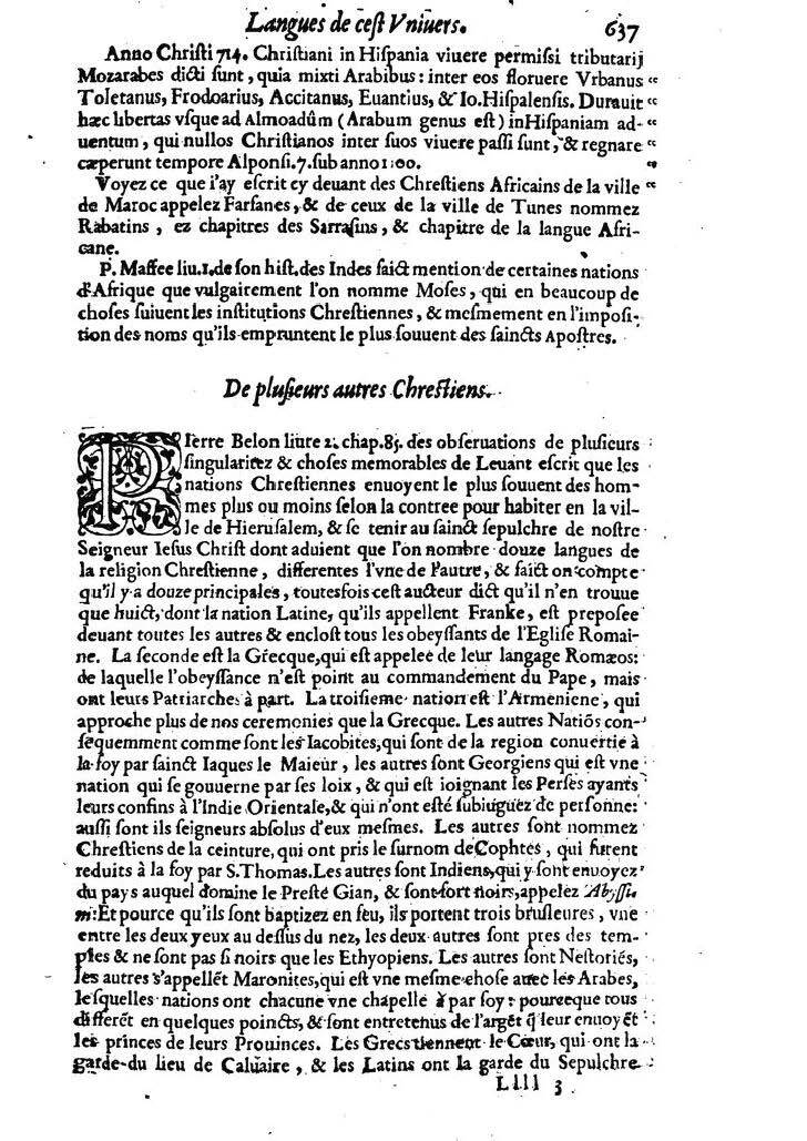 1613 - Matthieu Berjon - Trésor de l’histoire des langues de cet univers - BM Lyon