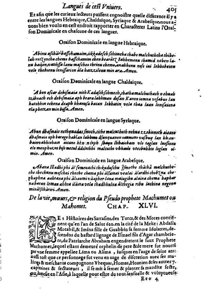 1613 - Matthieu Berjon - Trésor de l’histoire des langues de cet univers - BM Lyon